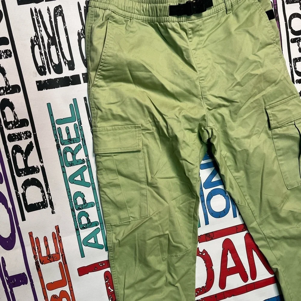 Sz Medium olive cargo joggers